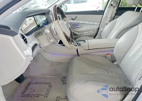 2016 Mercedes-Benz S 550 4Matic z USA, uszkodzony, nr VIN WDDUG8FB5GA235833